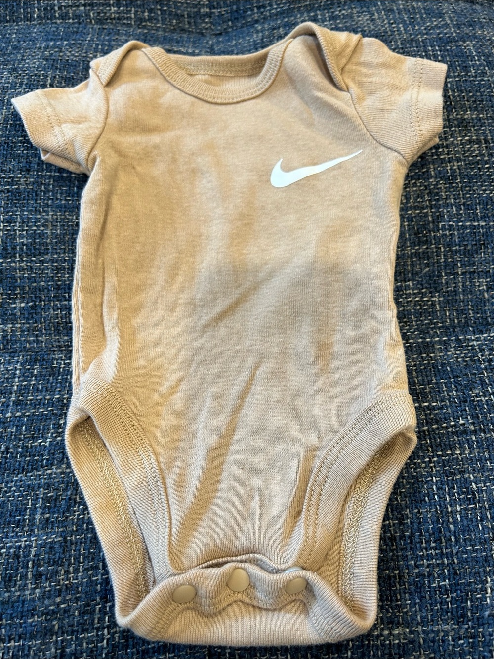 Nike Newborn Tan Onesie